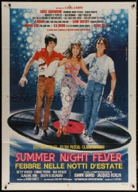 7c0374 SUMMER NIGHT FEVER Italian 1p 1979 Sigi Rothemund German teen disco comedy, very rare!