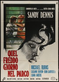 7c0389 THAT COLD DAY IN THE PARK Italian 1p 1969 Sandy Dennis, early bizarre overlooked Robert Altman
