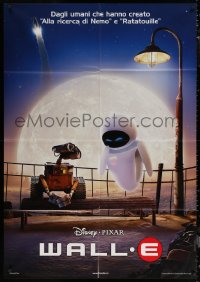 7c0422 WALL-E Italian 1p 2008 Walt Disney, Pixar CG, Best Animated Film, different image, rare!