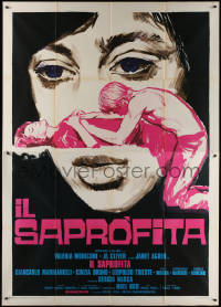 7c0569 IL SAPROFITA Italian 2p 1974 Sergio Nasca, story of a parasitic relationship, sexy art, rare!