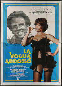 7c0615 MIDDLE AGE CRAZY Italian 2p 1980 Bruce Dern, Graham Jarvis, sexy Ann-Margret in lingerie!