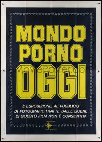 7c0620 MONDO PORNO OGGI Italian 2p 1976 Giorgio Mariuzzo sexploitation documentary, rare!