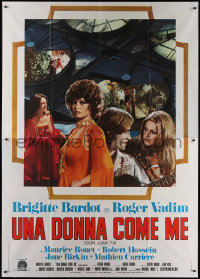 7c0623 MS. DON JUAN Italian 2p 1973 great montage of sexy Brigitte Bardot, directed by Roger Vadim!