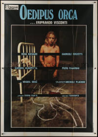 7c0635 OEDIPUS ORCA Italian 2p 1977 kidnapped woman has flashbacks from her ordeal, Visconti!