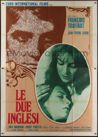 7c0724 TWO ENGLISH GIRLS Italian 2p 1972 Francois Truffaut directed, Jean-Pierre Leaud, different!