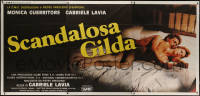 7c0745 SCANDALOUS GILDA Italian 3p 1985 naked Monica Guerritore & Gabriele Lavia in bed, rare!