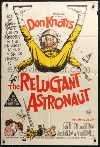 7d0288 RELUCTANT ASTRONAUT Aust 1sh 1967 wacky Don Knotts in the maddest mixup in space history!