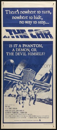 7d0335 CAR 2nd printing Aust daybill 1977 James Brolin, nowhere to run from this possessed automobile!