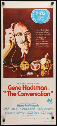 7d0353 CONVERSATION Aust daybill 1974 Gene Hackman is an invader of privacy, Francis Ford Coppola!