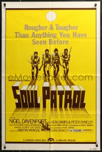 7d0620 BLACK TRASH 1sh R1981 Soul Patrol, Rougher & Tougher than anything you have seen before!