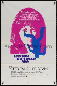 7d0704 COLUMBO RANSOM FOR A DEAD MAN int'l 1sh 1971 Peter Falk, Lee Grant, John Fink!