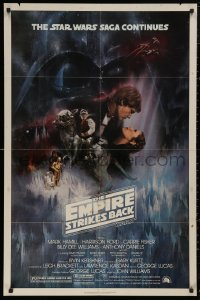 7d0778 EMPIRE STRIKES BACK NSS style 1sh 1980 classic Gone With The Wind style art by Roger Kastel!