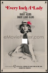 7d0788 EVERY INCH A LADY 1sh 1975 image of sexiest Darby Lloyd Rains, white background design!