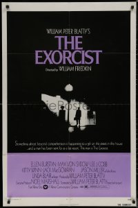 7d0790 EXORCIST 1sh 1974 William Friedkin, Von Sydow, horror classic from William Peter Blatty!
