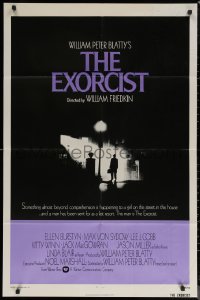7d0791 EXORCIST int'l 1sh 1974 William Friedkin horror classic, William Peter Blatty!