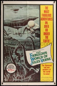 7d0794 FABULOUS WORLD OF JULES VERNE 1sh 1961 the thousand and one wonders of the world to come!