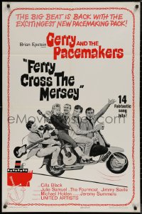 7d0795 FERRY CROSS THE MERSEY 1sh 1965 rock & roll, big beat is back, Gerry & the Pacemakers!