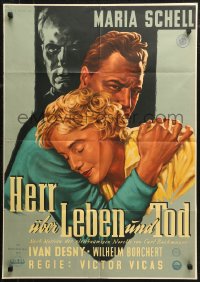 7d0245 MASTER OVER LIFE & DEATH German 1955 directed by Victor Vicas, Ivan Desny & Maria Schell!