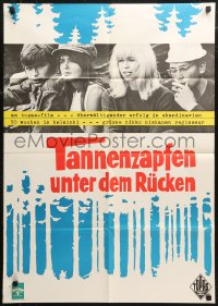 7d0256 SKIN SKIN German 1967 Kapy selan alla, sexy Finnish blonde & her lovers!