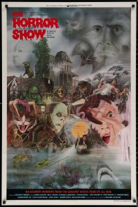 7d0899 HORROR SHOW 1sh 1979 Boris Karloff, Lon Chaney Jr., King Kong, Creature & more!