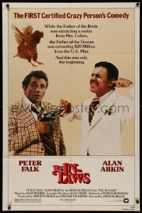 7d0919 IN-LAWS 1sh 1979 classic Peter Falk & Alan Arkin screwball comedy!