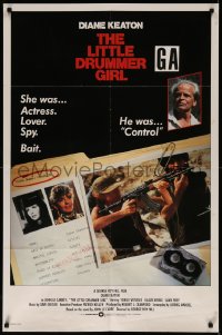 7d0960 LITTLE DRUMMER GIRL int'l 1sh 1984 George Roy Hill directed, Diane Keaton, Klaus Kinski!