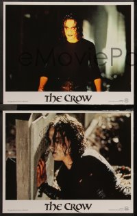 7d0138 CROW 8 French LCs 1994 great images of Brandon Lee in his final movie, completely different!