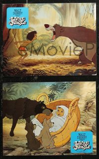 7d0132 JUNGLE BOOK 9 style B French LCs R1970s Walt Disney cartoon classic, Mowgli & friends!