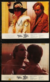 7d0161 LAST TANGO IN PARIS 6 French LCs 1972 Marlon Brando, Maria Schneider, Bernardo Bertolucci!