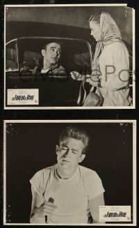 7d0169 REBEL WITHOUT A CAUSE 3 French LCs R1960s Nicholas Ray, James Dean & Natalie Wood!