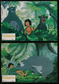 7d0201 JUNGLE BOOK 4 German LCs R1990s Walt Disney cartoon classic, Mowgli & friends, different!