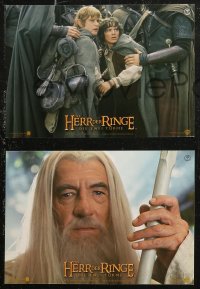7d0200 LORD OF THE RINGS: THE TWO TOWERS 5 German LCs 2002 Jackson & J.R.R. Tolkien, different!