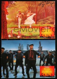 7d0195 MARY POPPINS 8 German LCs R1990s Julie Andrews & Dick Van Dyke in Disney musical classic!