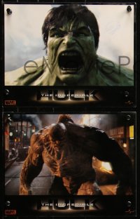 7d0033 INCREDIBLE HULK 6 non-U.S. LCs 2008 Liv Tyler, Edward Norton, creature, completely different!