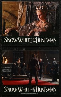 7d0027 SNOW WHITE & THE HUNTSMAN 8 non-U.S. LCs 1912 cool images of Chris Hemsworth in title role!