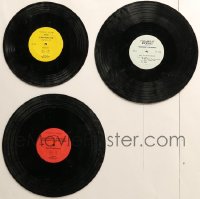 7f0030 LOT OF 3 33 1/3 RPM RADIO SPOT RECORDS 1969-1970 movie commercials, extremely rare, not sold!