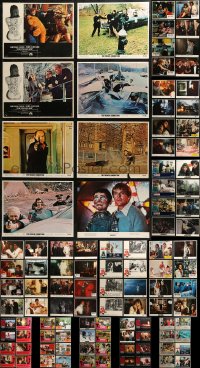 7f0252 LOT OF 114 LOBBY CARDS 1960s-1980s mostly incomplete sets from a variety of movies!