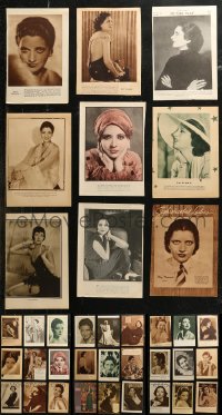 7f0410 LOT OF 36 KAY FRANCIS MAGAZINE PAGES 1930s many great portraits of the leading lady!