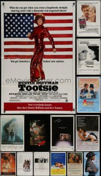 7f0208 LOT OF 16 FOLDED 1970S-90S BIG HIT AND OSCAR NOMINATED ONE-SHEETS 1970s-1990s cool images!