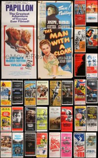 7f0129 LOT OF 38 FOLDED AUSTRALIAN DAYBILLS 1950s-1980s great images from a variety of movies!