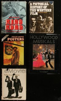 7f0377 LOT OF 5 HARDCOVER BOOKS 1960s-1980s King Kong, Hollywood Musicals, Great Movie Posters!