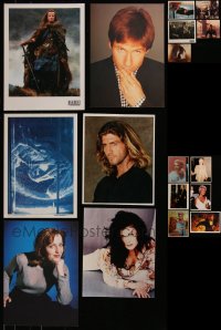 7f0416 LOT OF 17 COLOR PHOTOS 1980s-1990s great portraits of top actors & actresses!