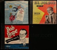 7f0399 LOT OF 3 RECORD SETS 1940s-1950s An American in Paris, Al Jolson & Bob Hope!