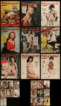7f0338 LOT OF 34 PICTUREGOER 1959 ENGLISH MOVIE MAGAZINES 1959 filled with great images & articles!