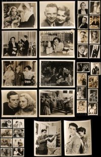 7f0478 LOT OF 34 8X10 STILLS 1930s great scenes & portraits from a variety of different movies!