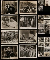 7f0479 LOT OF 27 COWBOY WESTERN 8X10 STILLS 1950s-1970s scenes & portraits from several movies!