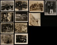 7f0483 LOT OF 11 SILENT FILM 8X10 STILLS 1920s great scenes from a variety of different movies!