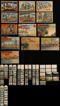 7f0083 LOT OF 13 POSTCARDS AND POSTCARD BOOKS 1910s-1940s send them to your friends & family!