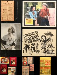 7f0039 LOT OF 13 MISCELLANEOUS ITEMS 1930s-1970s cool images from movies & more!