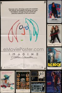 7f0234 LOT OF 10 FOLDED 1970S-80S MUSIC THEME ONE-SHEETS 1970s-1980s cool movie images!